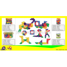 Plastic Children school connecting building blocks